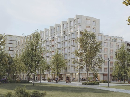 PC obtenu pour la construction d'un immeuble de 62 logements dans la ZAC Chapelle Charbon à Paris !